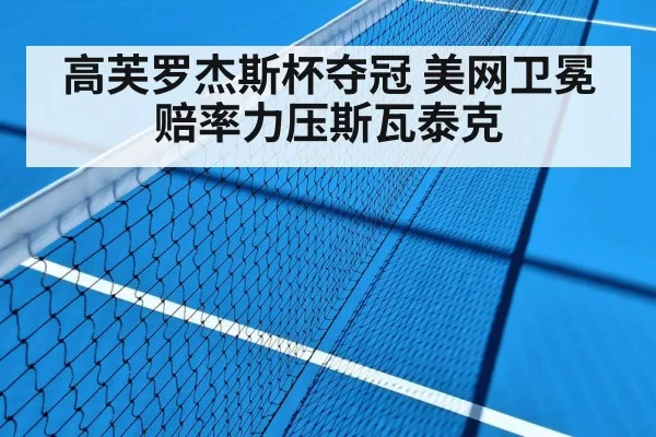 高芙罗杰斯杯夺冠 美网卫冕赔率力压斯瓦泰克 - huangguanyule