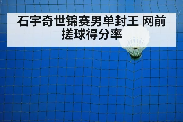 石宇奇世锦赛男单封王 网前搓球得分率 - huangguanyule